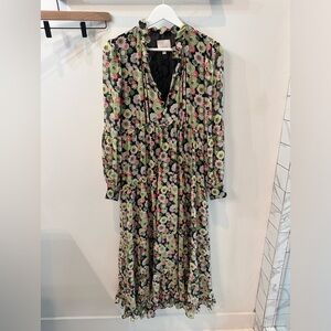 Cinq a’ Sept Lucille long dress size 4.
